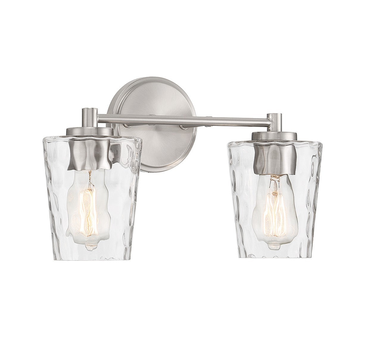 Savoy House - 8-5606-2-SN - Two Light Bathroom Vanity - Ballas - Satin Nickel