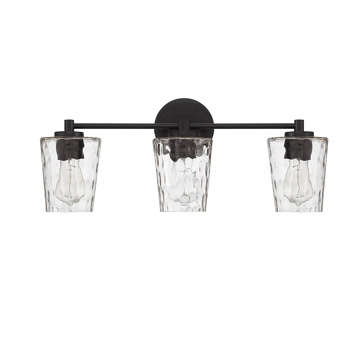 Savoy House - 8-5606-3-BK - Three Light Bathroom Vanity - Ballas - Matte Black