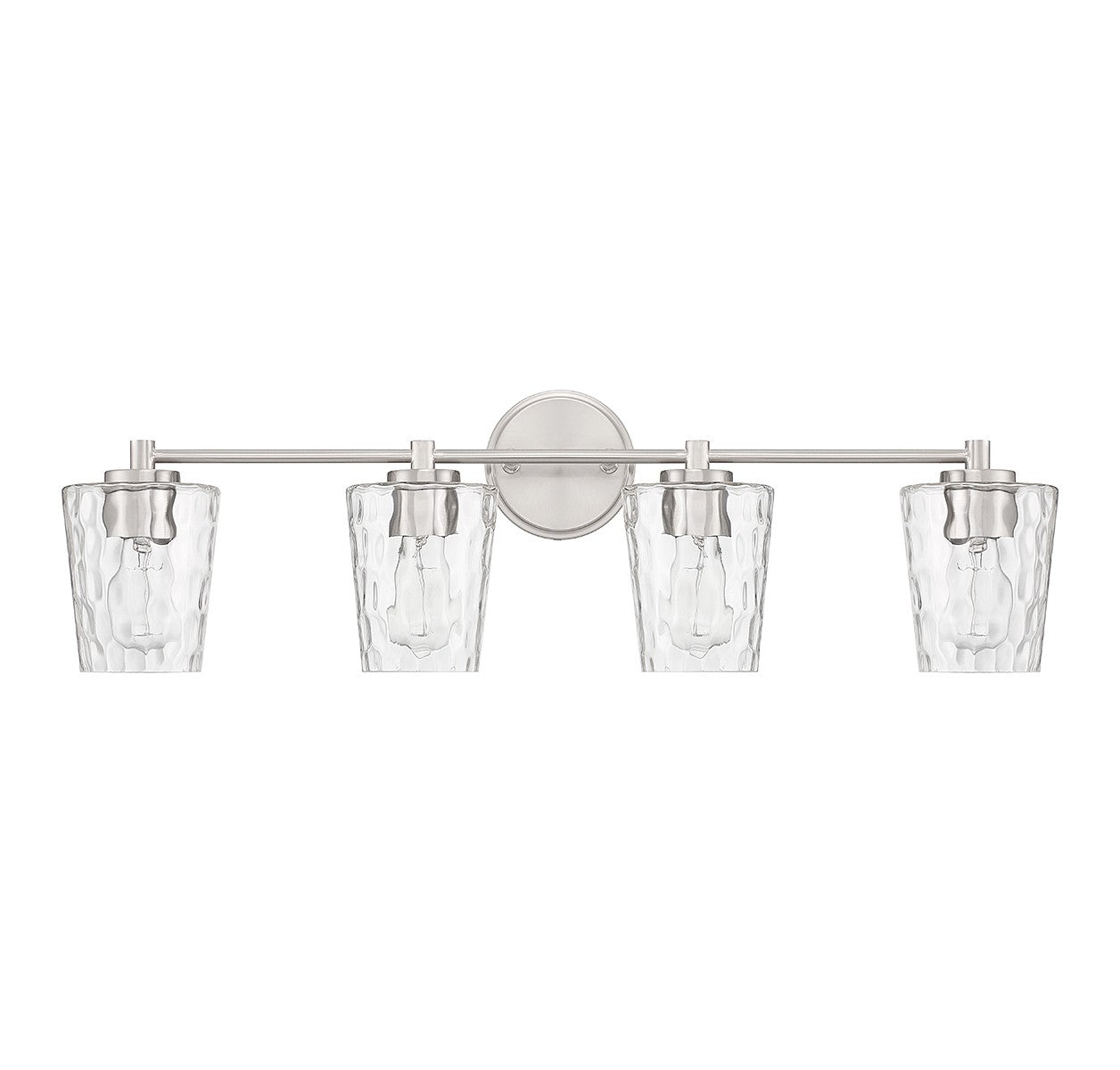 Savoy House - 8-5606-4-SN - Four Light Bathroom Vanity - Ballas - Satin Nickel