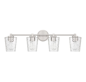 Savoy House - 8-5606-4-SN - Four Light Bathroom Vanity - Ballas - Satin Nickel