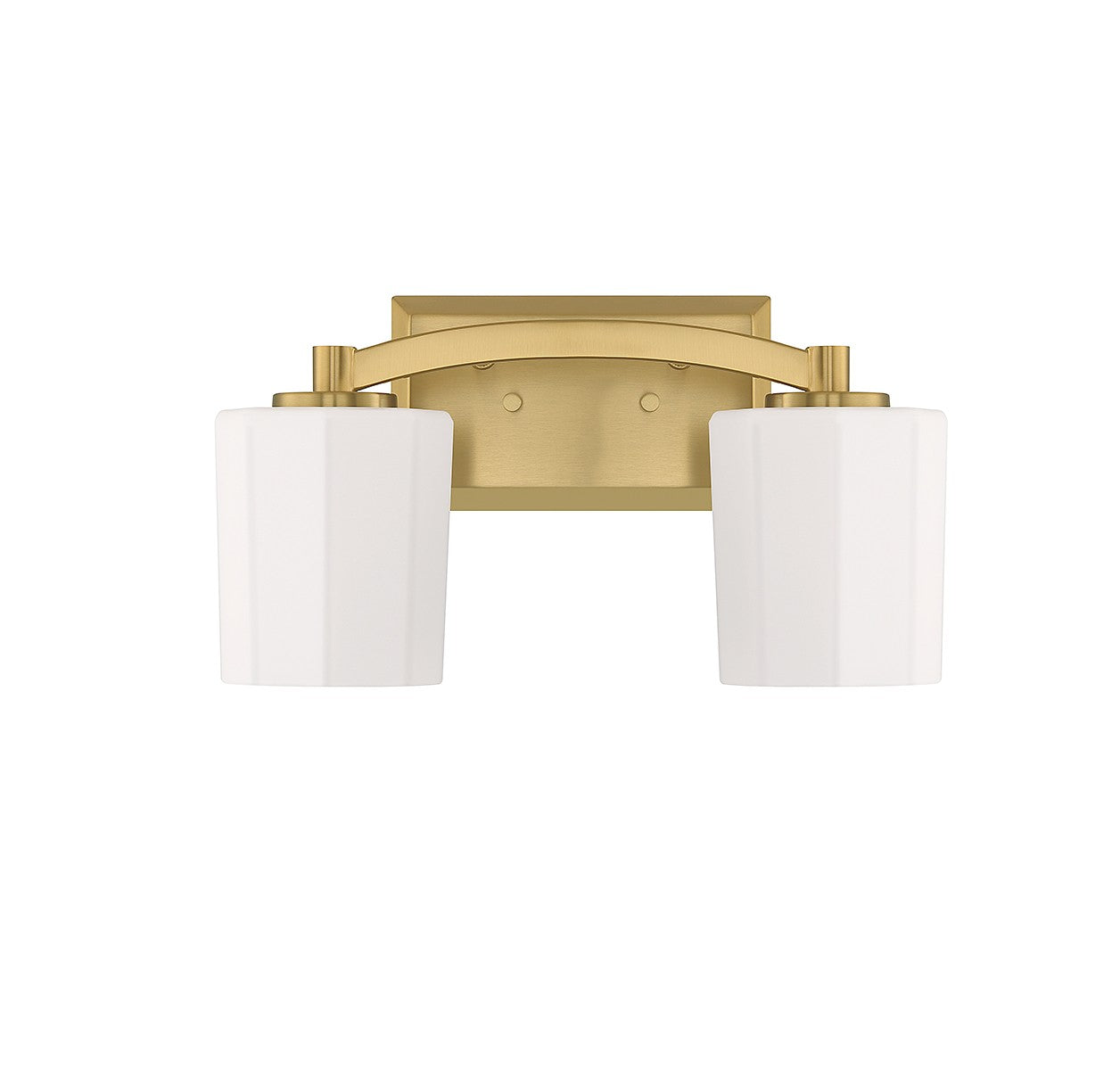 Savoy House - 8-7710-2-322 - Two Light Bathroom Vanity - Whitney - Warm Brass