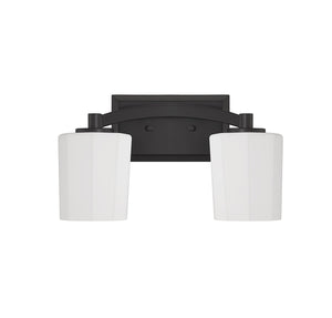 Savoy House - 8-7710-2-BK - Two Light Bathroom Vanity - Whitney - Matte Black