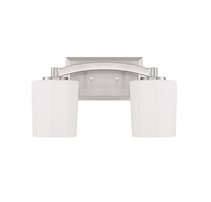 Savoy House - 8-7710-2-SN - Two Light Bathroom Vanity - Whitney - Satin Nickel