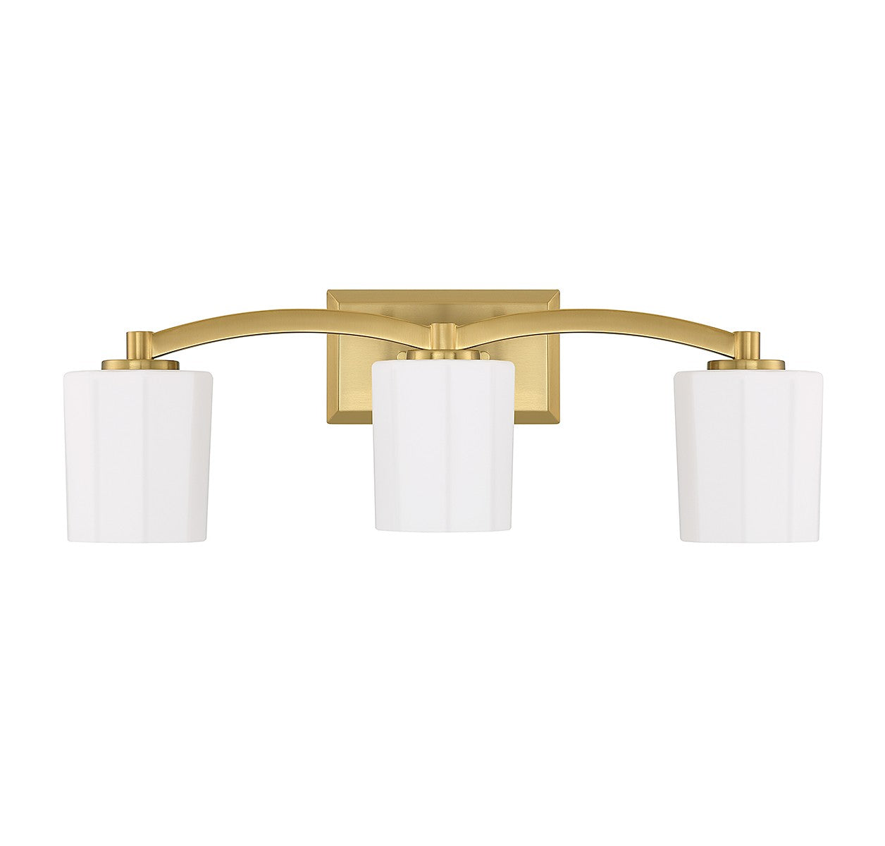 Savoy House - 8-7710-3-322 - Three Light Bathroom Vanity - Whitney - Warm Brass