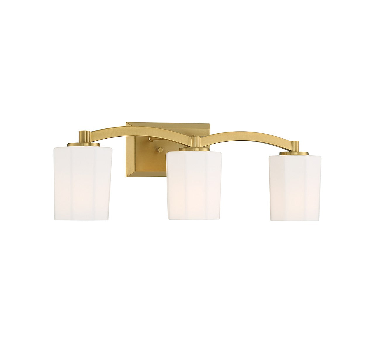 Savoy House - 8-7710-3-322 - Three Light Bathroom Vanity - Whitney - Warm Brass