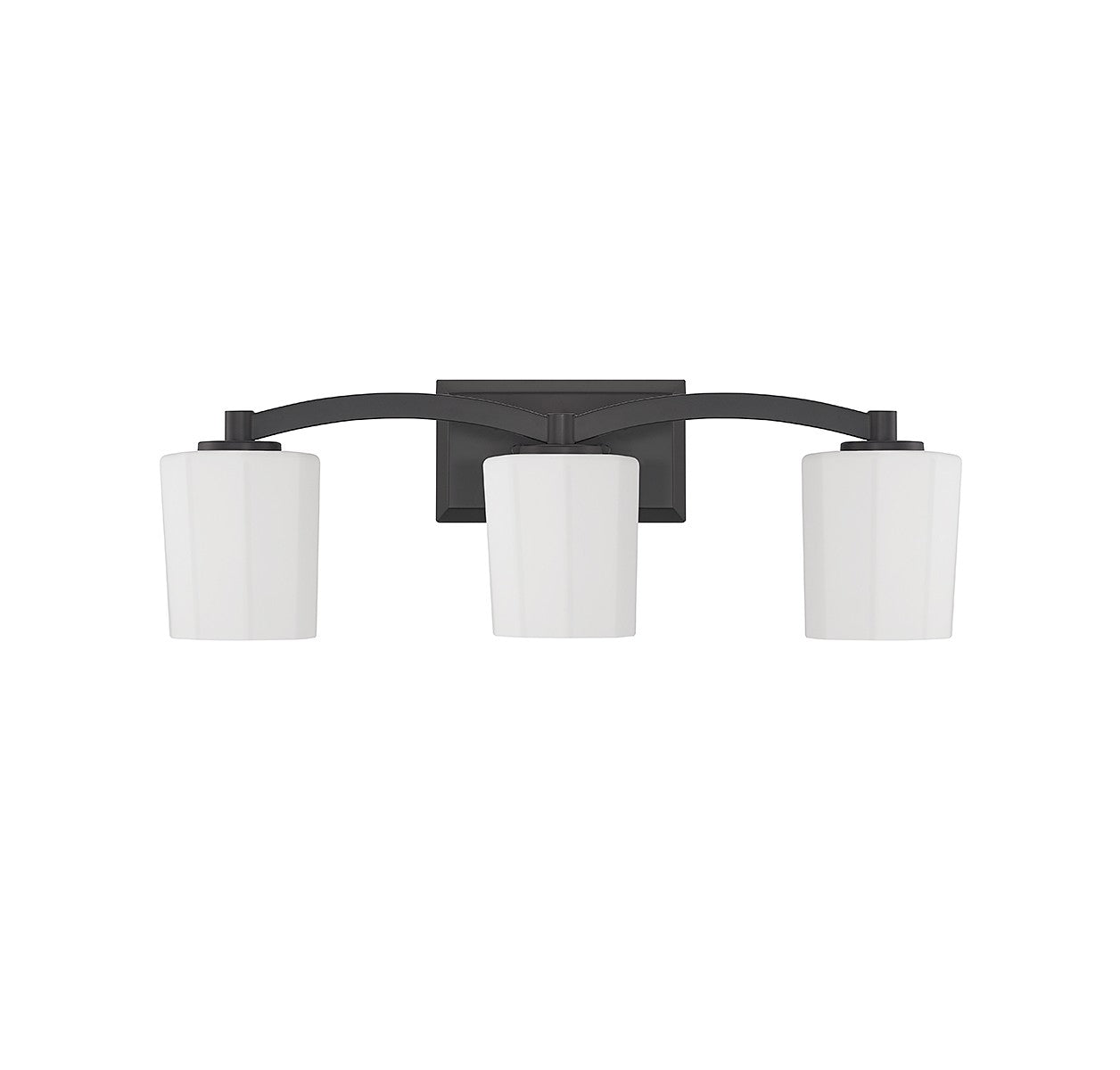 Savoy House - 8-7710-3-BK - Three Light Bathroom Vanity - Whitney - Matte Black