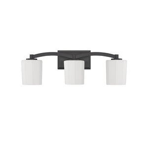 Savoy House - 8-7710-3-BK - Three Light Bathroom Vanity - Whitney - Matte Black