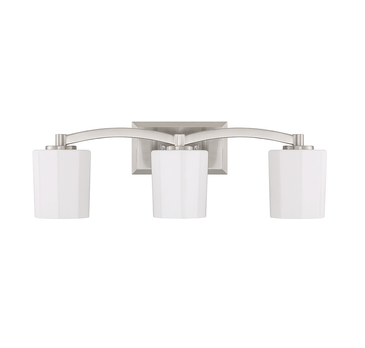 Savoy House - 8-7710-3-SN - Three Light Bathroom Vanity - Whitney - Satin Nickel