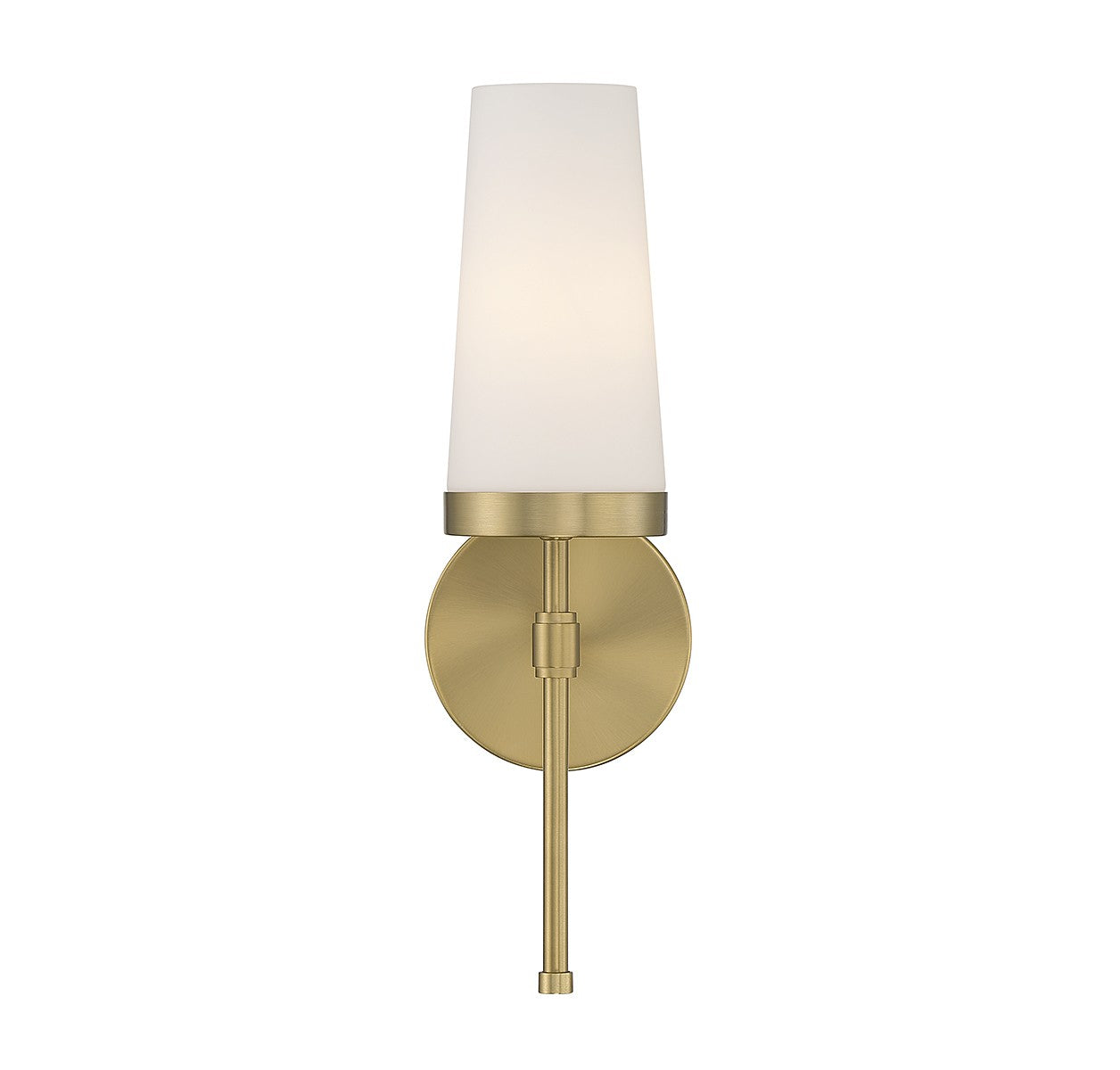 Savoy House - 9-2801-1-322 - One Light Wall Sconce - Haynes - Warm Brass