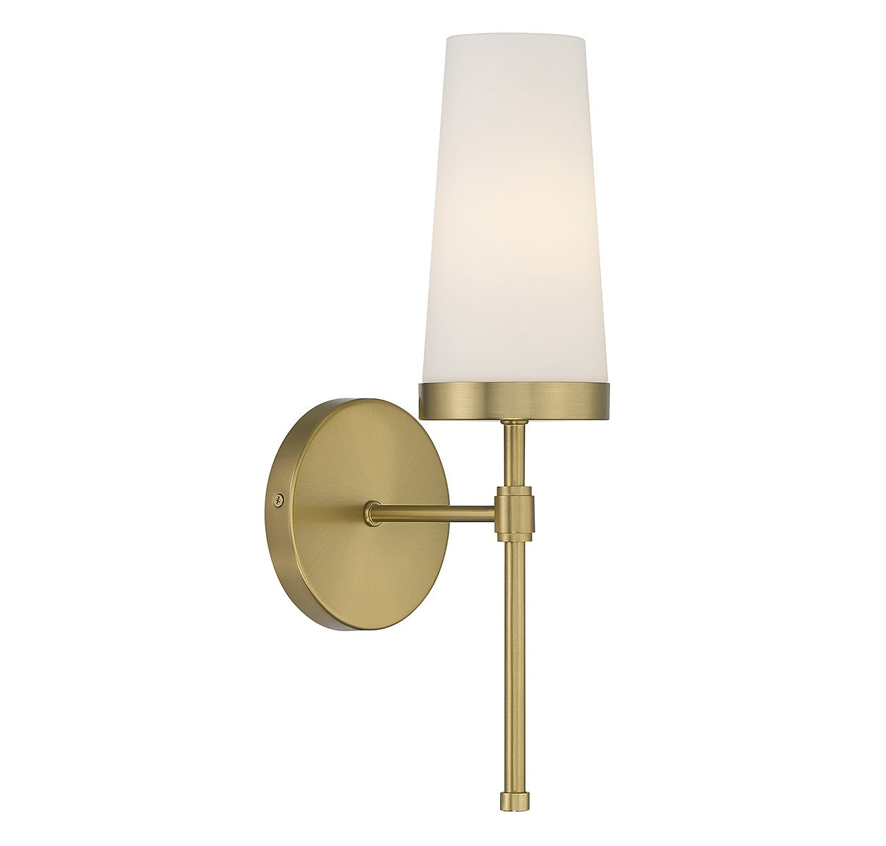 Savoy House - 9-2801-1-322 - One Light Wall Sconce - Haynes - Warm Brass