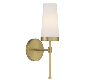 Savoy House - 9-2801-1-322 - One Light Wall Sconce - Haynes - Warm Brass