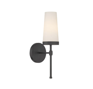 Savoy House - 9-2801-1-89 - One Light Wall Sconce - Haynes - Matte Black