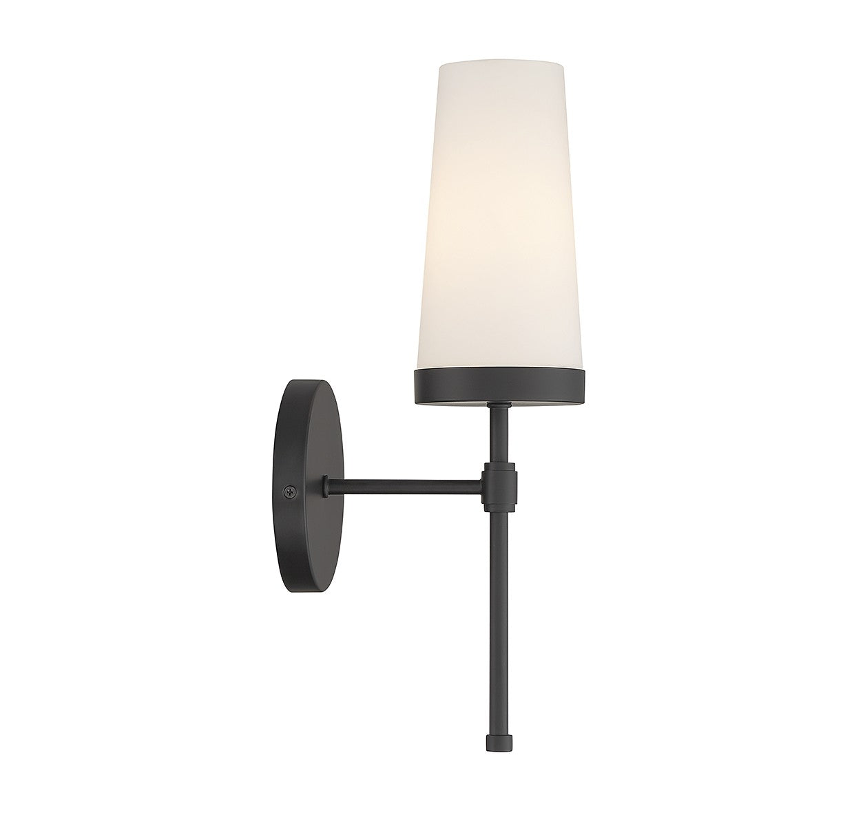 Savoy House - 9-2801-1-89 - One Light Wall Sconce - Haynes - Matte Black