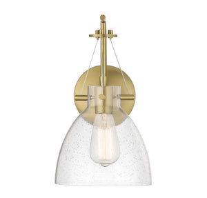 Savoy House - 9-7005-1-322 - One Light Wall Sconce - Foster - Warm Brass