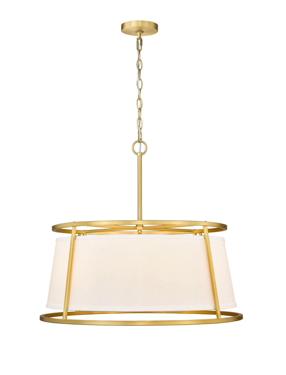 Z-Lite - 1935-26RB - Six Light Chandelier - Lenyx Pendant - Rubbed Brass