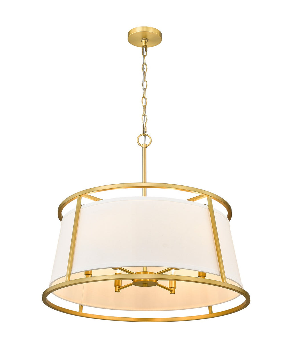 Z-Lite - 1935-26RB - Six Light Chandelier - Lenyx Pendant - Rubbed Brass