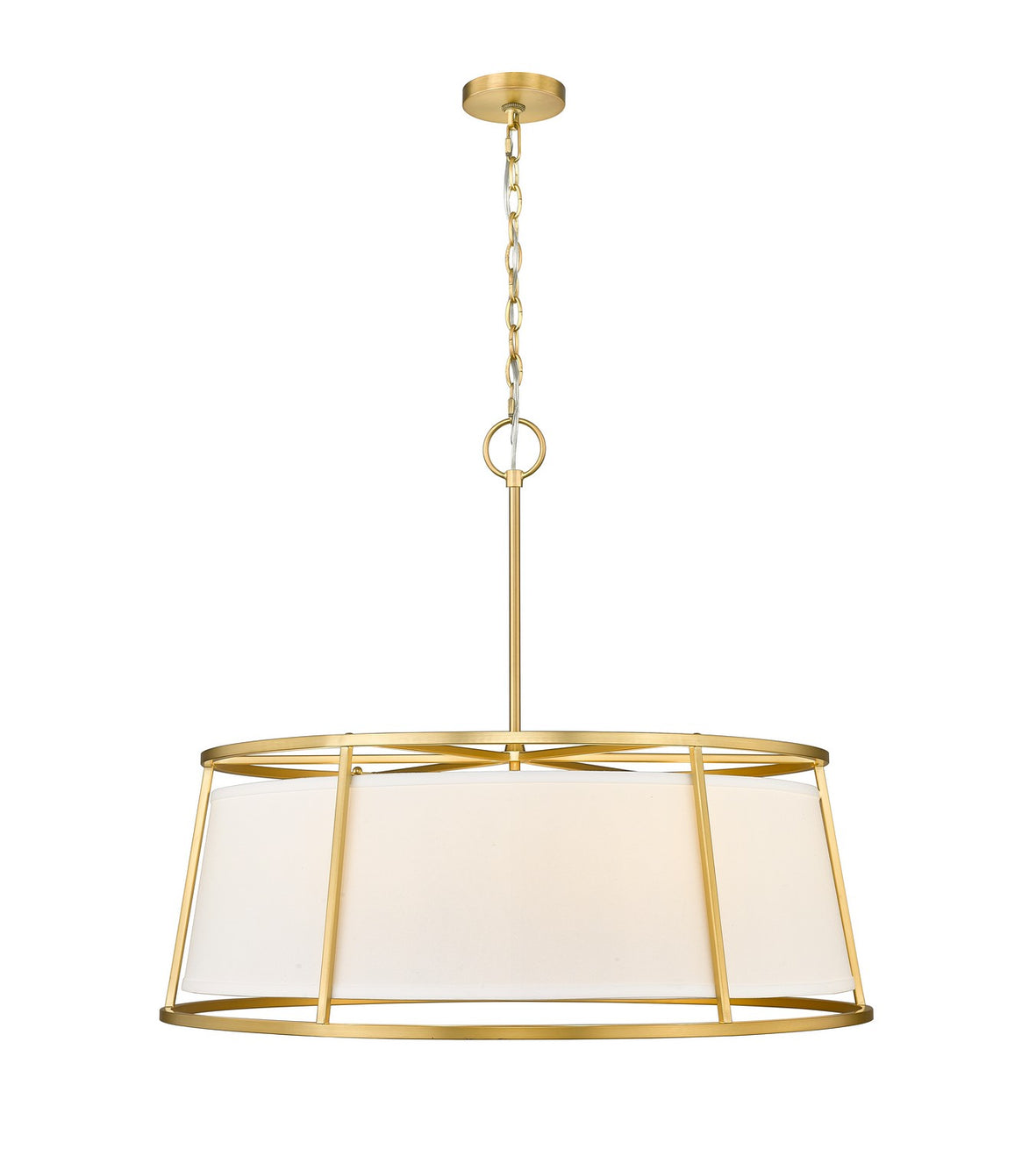 Z-Lite - 1935-32RB - Eight Light Chandelier - Lenyx Pendant - Rubbed Brass