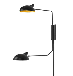 Z-Lite - 1942-2S-MB - Two Light Wall Sconce - Bellamy - Matte Black