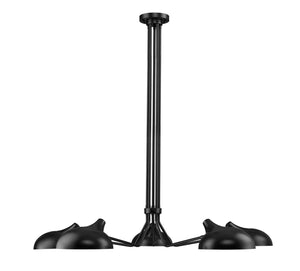 Z-Lite - 1942-5MB - Five Light Chandelier - Bellamy - Matte Black