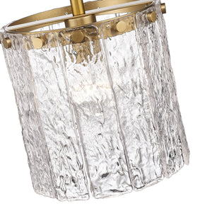 Z-Lite - 1943P8-MGLD - One Light Pendant - Glacier - Modern Gold