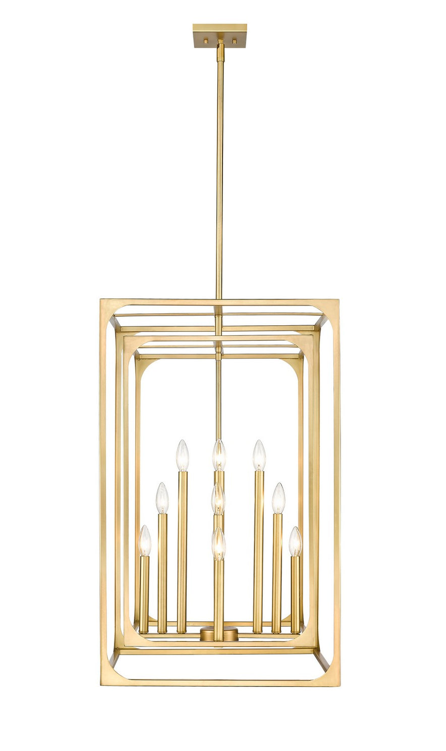 Z-Lite - 3038-12RB - 12 Light Chandelier - Easton - Rubbed Brass