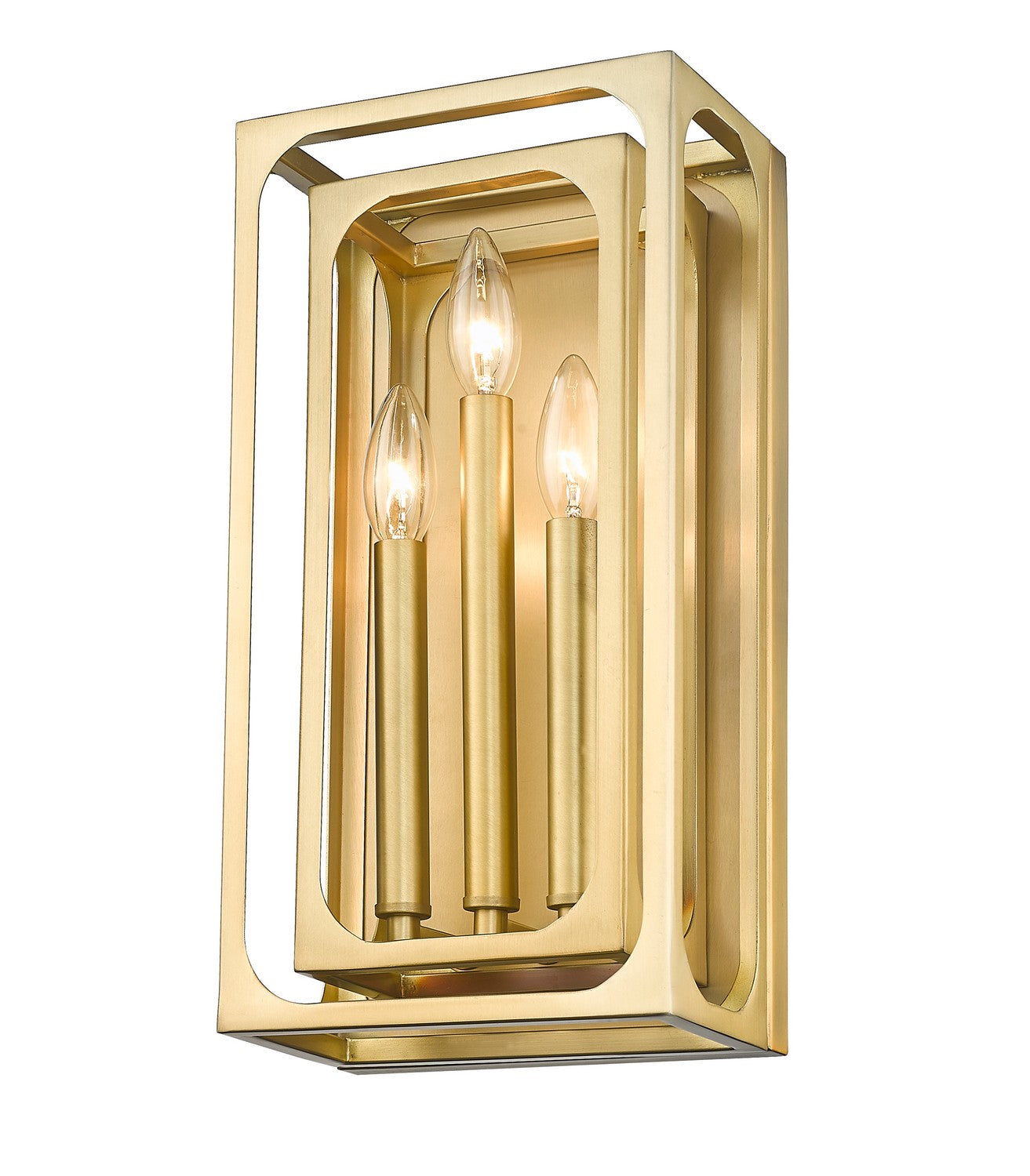 Z-Lite - 3038-3S-RB - Three Light Wall Sconce - Easton - Rubbed Brass