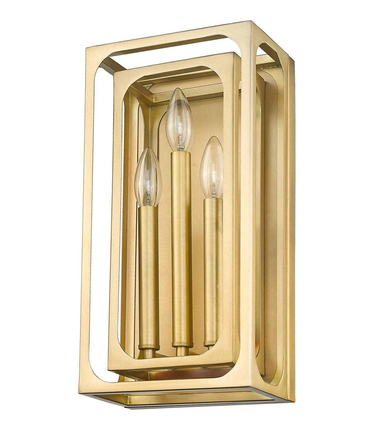 Z-Lite - 3038-3S-RB - Three Light Wall Sconce - Easton - Rubbed Brass