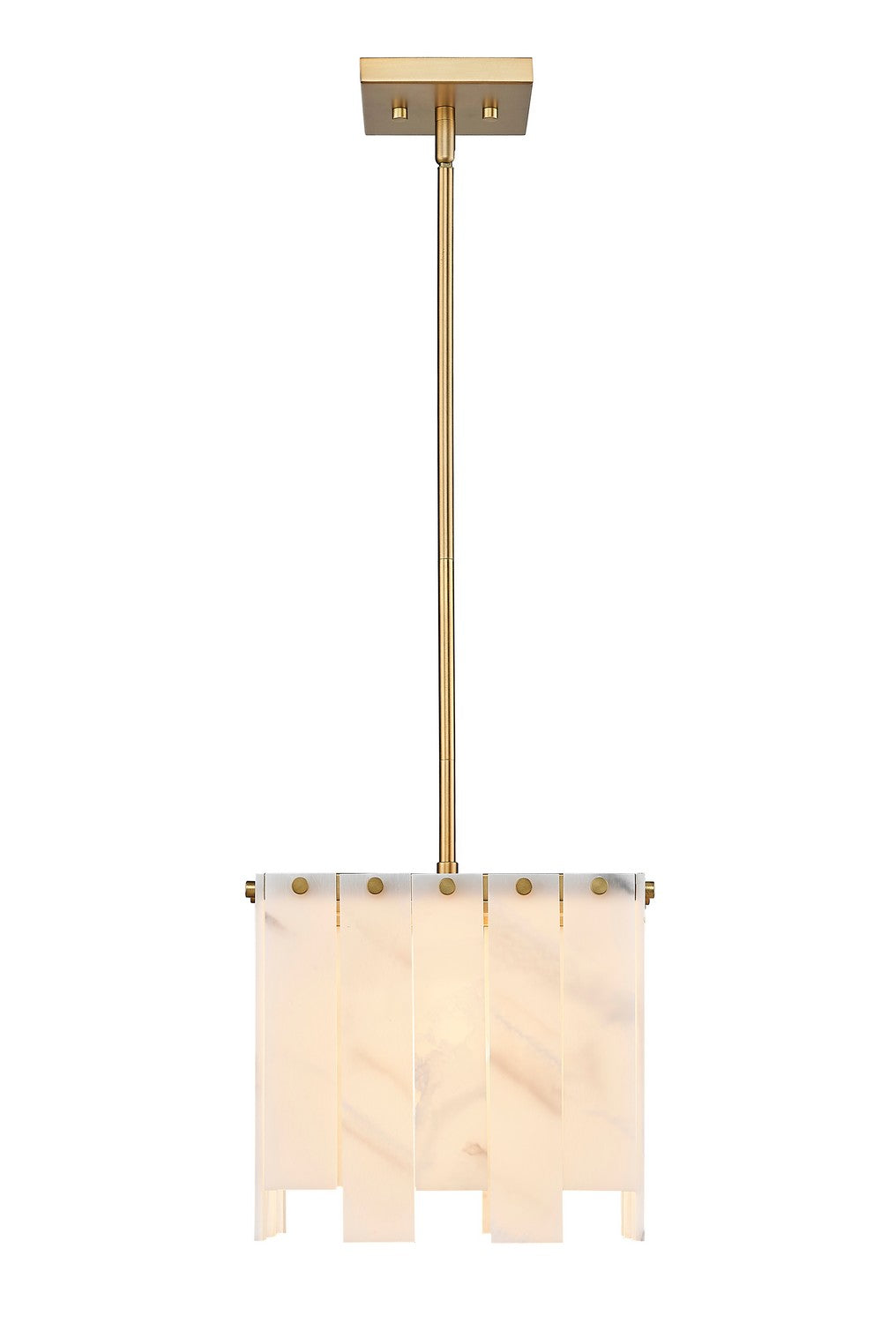 Z-Lite - 345P12-RB - One Light Pendant - Viviana - Rubbed Brass