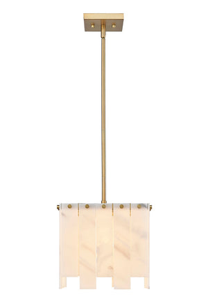 Z-Lite - 345P12-RB - One Light Pendant - Viviana - Rubbed Brass