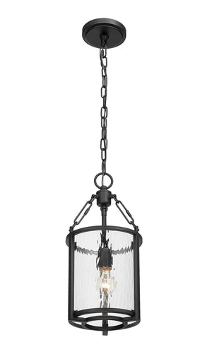 Z-Lite - 346P8-MB - One Light Pendant - Barrington - Matte Black