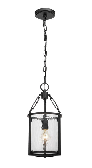 Z-Lite - 346P8-MB - One Light Pendant - Barrington - Matte Black