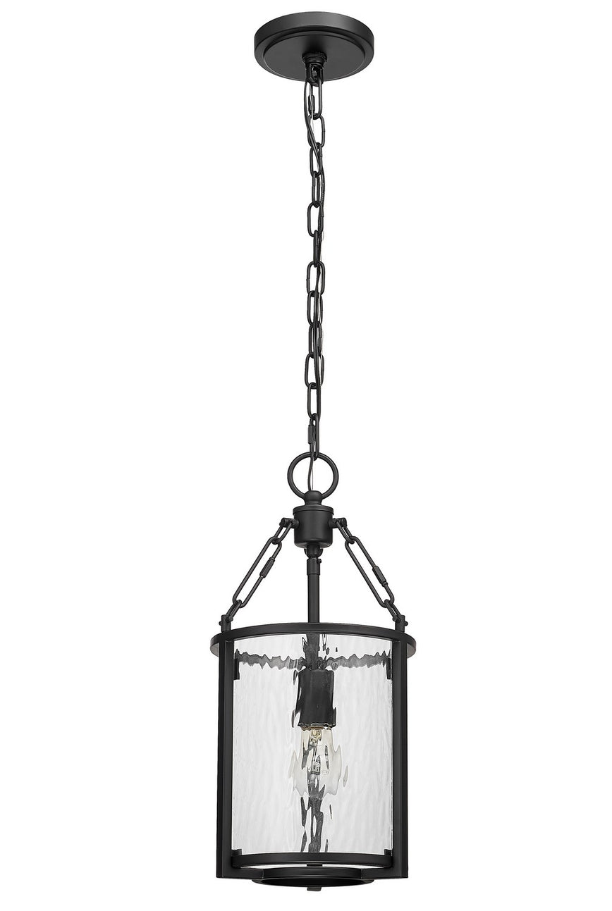 Z-Lite - 346P8-MB - One Light Pendant - Barrington - Matte Black