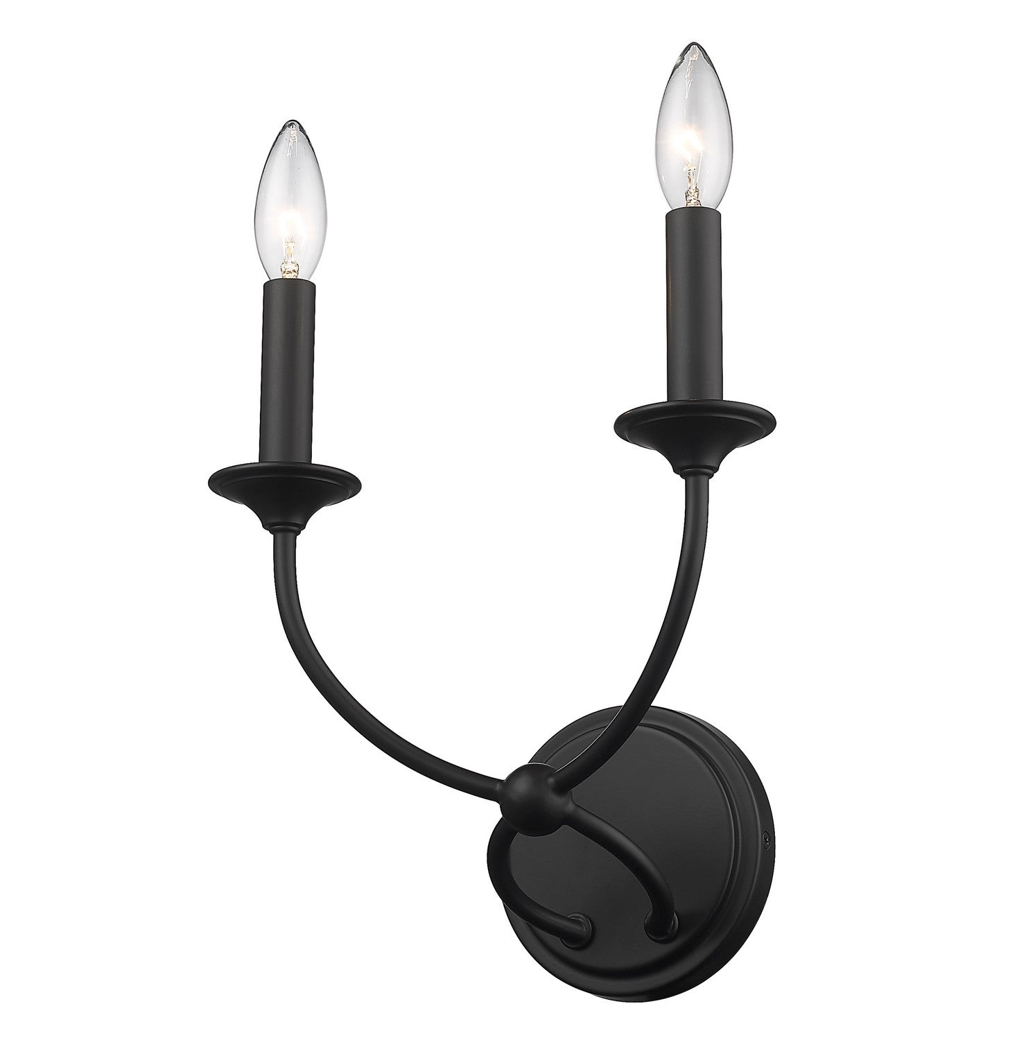 Z-Lite - 3500-2S-MB - Two Light Wall Sconce - Arabella - Matte Black