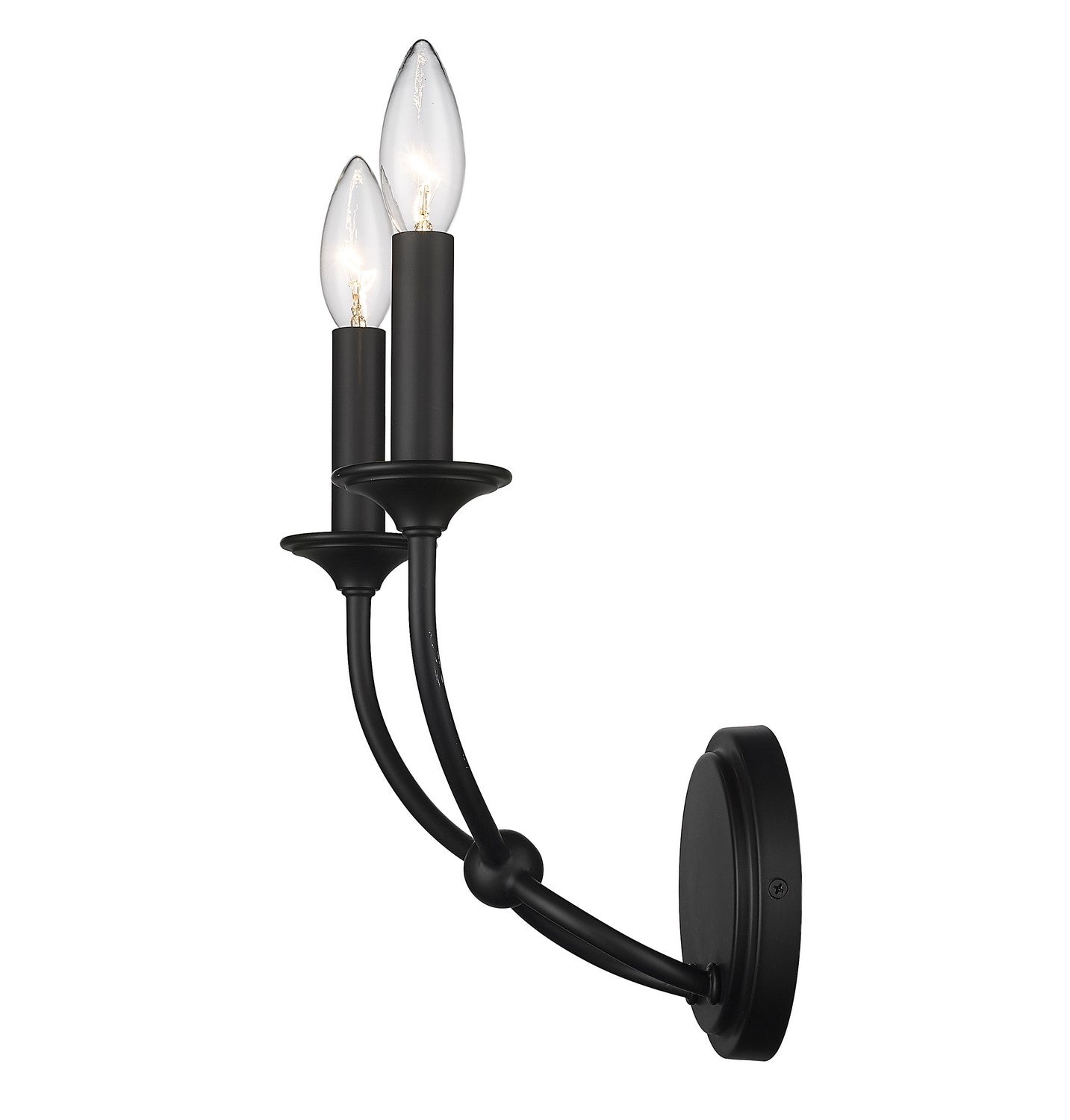 Z-Lite - 3500-2S-MB - Two Light Wall Sconce - Arabella - Matte Black