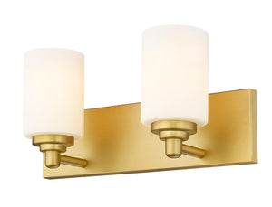 Z-Lite - 485-2V-BG - Two Light Vanity - Soledad - Brushed Gold