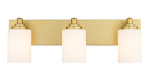 Z-Lite - 485-3V-BG - Three Light Vanity - Soledad - Brushed Gold