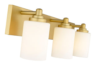 Z-Lite - 485-3V-BG - Three Light Vanity - Soledad - Brushed Gold