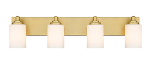 Z-Lite - 485-4V-BG - Four Light Vanity - Soledad - Brushed Gold