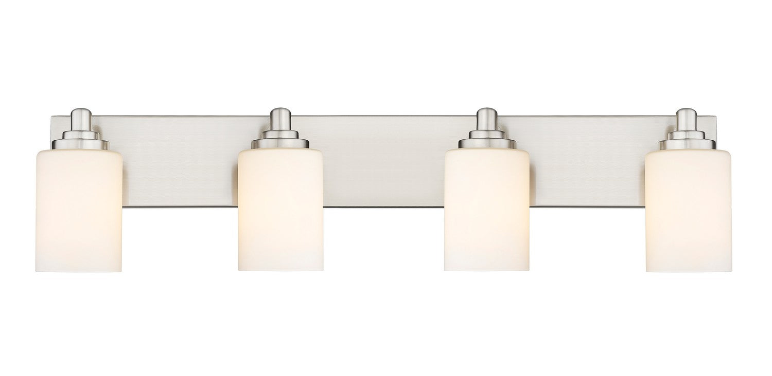 Z-Lite - 485-4V-BN - Four Light Vanity - Soledad - Brushed Nickel