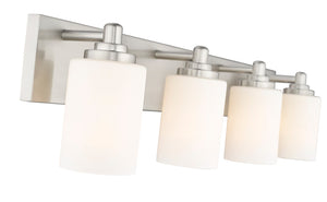 Z-Lite - 485-4V-BN - Four Light Vanity - Soledad - Brushed Nickel