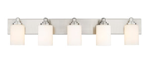 Z-Lite - 485-5V-BN - Five Light Vanity - Soledad - Brushed Nickel