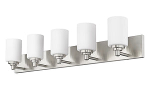 Z-Lite - 485-5V-BN - Five Light Vanity - Soledad - Brushed Nickel