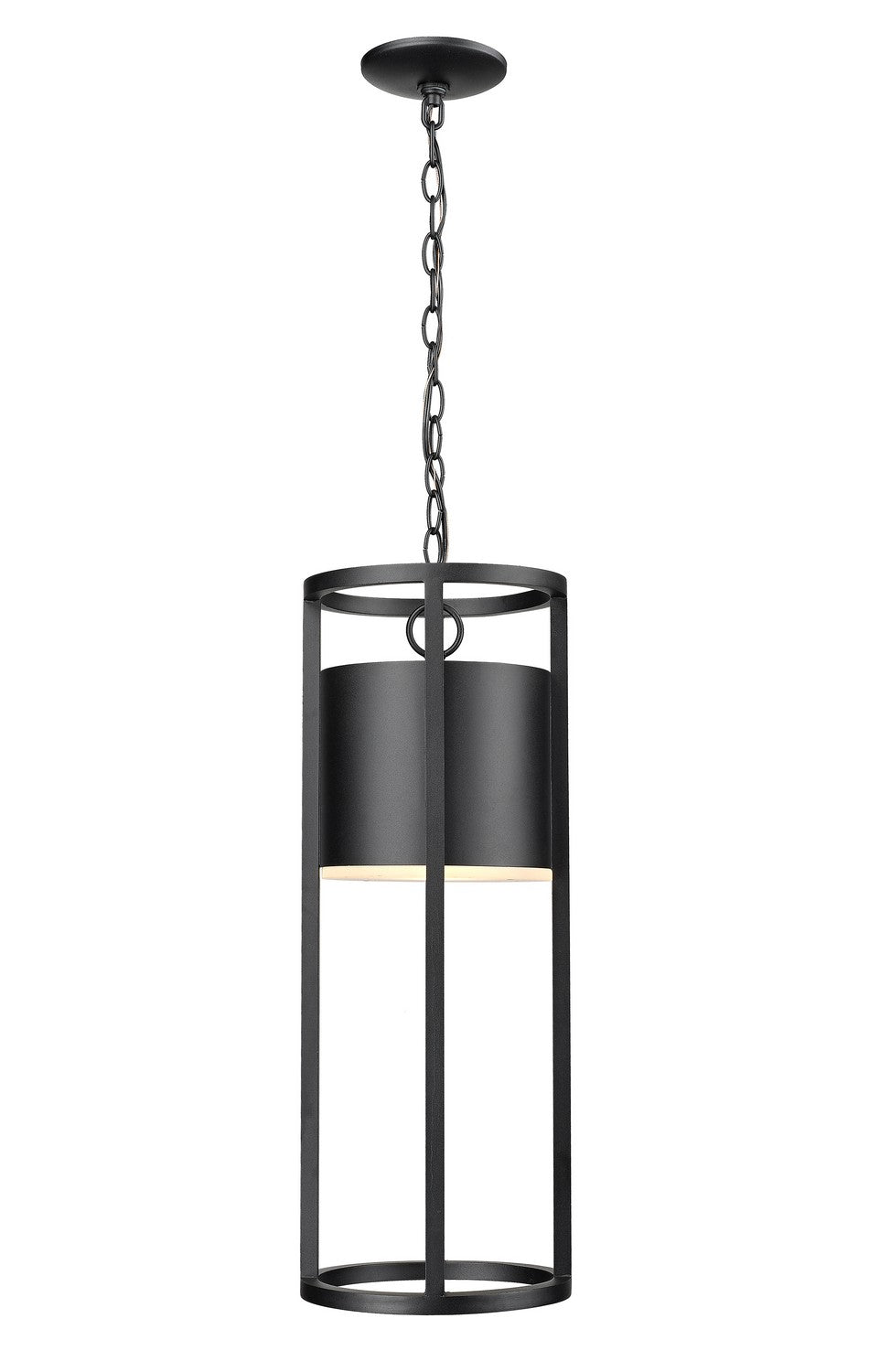 Z-Lite - 517CHB-BK-LED - LED Outdoor Chain Mount Ceiling Fixture - Luca - Black