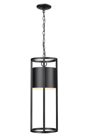 Z-Lite - 517CHB-BK-LED - LED Outdoor Chain Mount Ceiling Fixture - Luca - Black