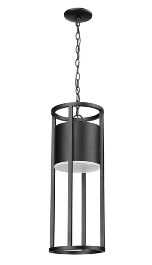 Z-Lite - 517CHB-BK-LED - LED Outdoor Chain Mount Ceiling Fixture - Luca - Black