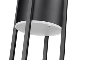 Z-Lite - 517CHB-BK-LED - LED Outdoor Chain Mount Ceiling Fixture - Luca - Black