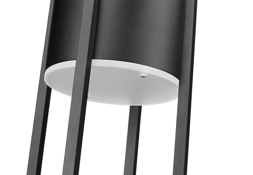 Z-Lite - 517CHB-BK-LED - LED Outdoor Chain Mount Ceiling Fixture - Luca - Black