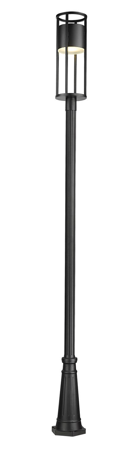 Z-Lite - 517PHB-519P-BK-LED - LED Outdoor Post Moun Fixture - Luca - Black