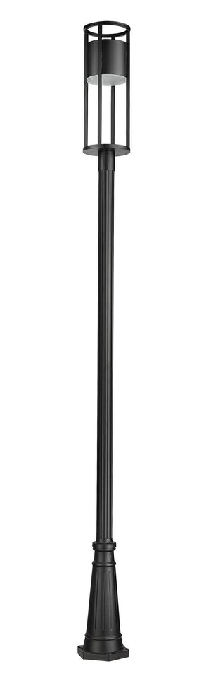 Z-Lite - 517PHB-519P-BK-LED - LED Outdoor Post Moun Fixture - Luca - Black