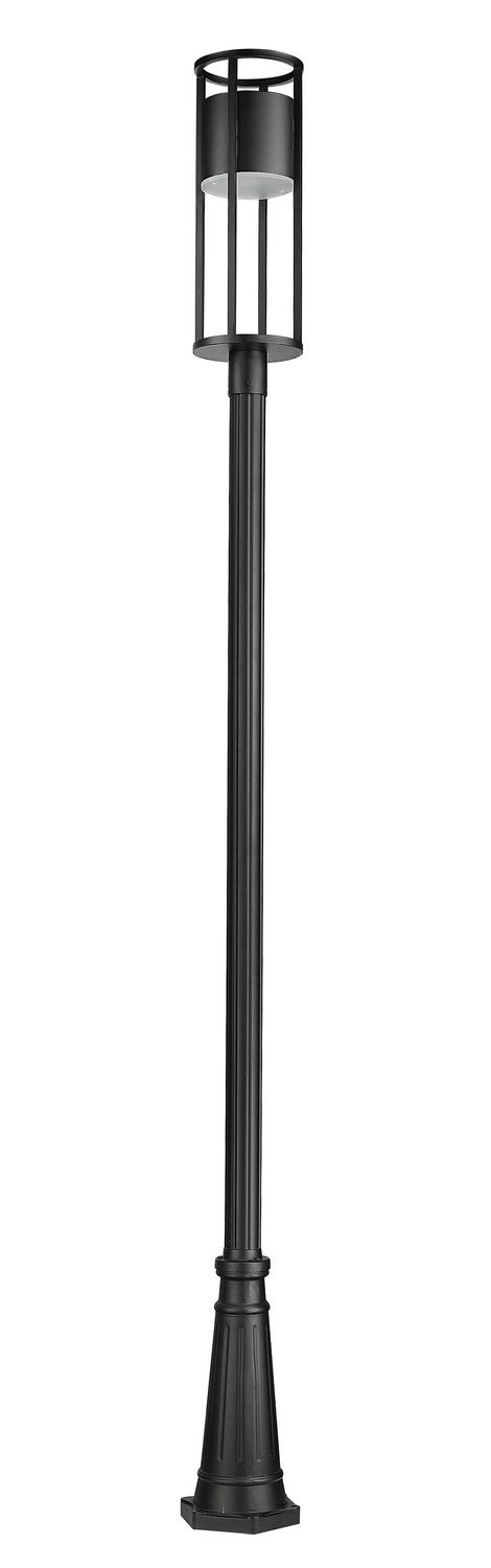 Z-Lite - 517PHB-519P-BK-LED - LED Outdoor Post Moun Fixture - Luca - Black